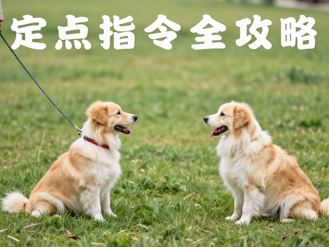 狗狗定点如厕与松绳行走，坐下指令训练全攻略