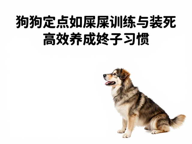 狗狗定点如厕训练,告别过度兴奋与装死,高效养成好习惯