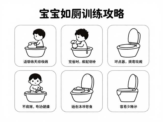 宝宝定点如厕训练攻略,分类收纳与适应陌生环境的全景指南