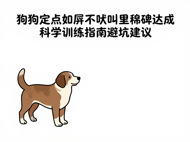 狗狗定点如厕不吠叫里程碑达成，科学训练指南与避坑建议
