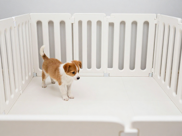 幼犬定点如厕训练，利用围栏与寻物游戏，7天养成好习惯