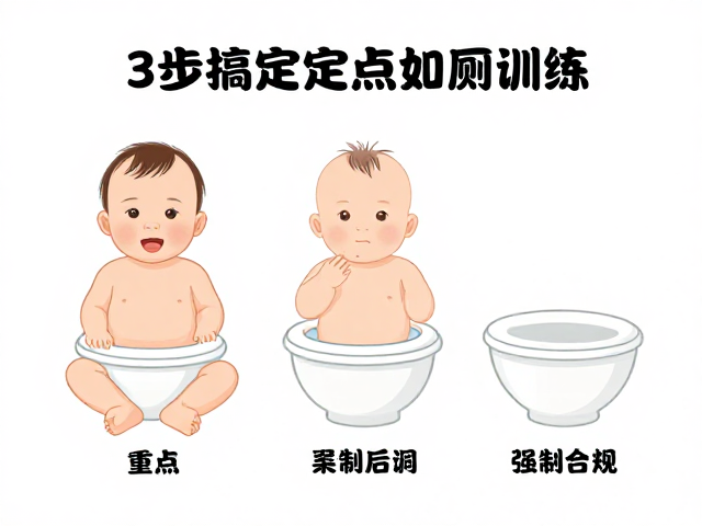 宝宝乱排泄还爱起立？3步搞定定点如厕训练，家长必看