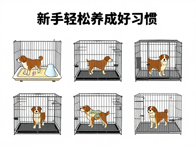 狗狗定点如厕与笼内训练,3大场景化实战攻略,新手轻松养成好习惯