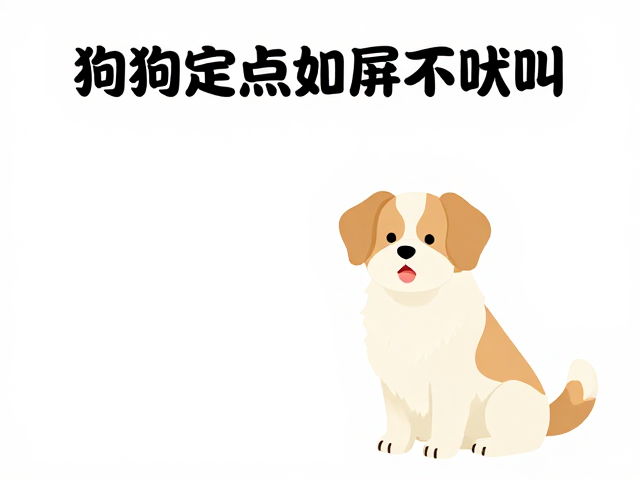 狗狗定点如厕不吠叫,告别过度兴奋,3步养成乖宝宝