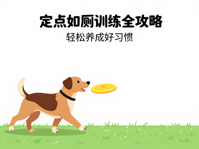 狗狗追车接飞盘难改?定点如厕训练全攻略,轻松养成好习惯