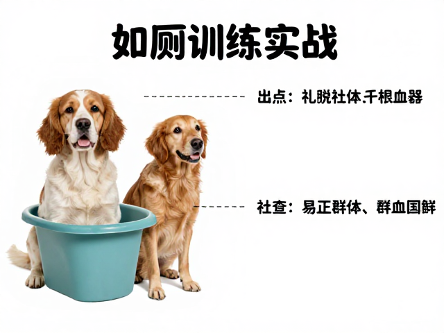 定点如厕训练实战,教狗狗礼貌社交,轻松融入群体相处