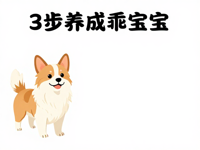狗狗定点如厕不吠叫,告别过度兴奋,3步养成乖宝宝