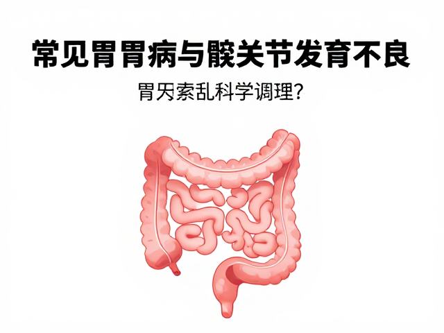 常见肠胃疾病与髋关节发育不良，胃肠道紊乱如何科学调理？