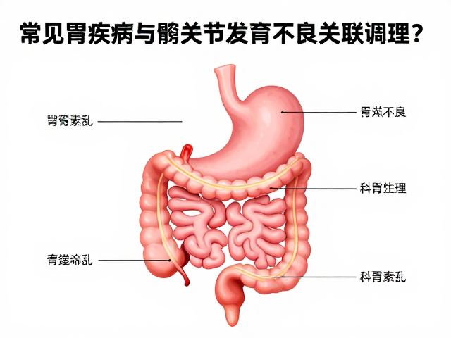 常见肠胃疾病与髋关节发育不良,胃肠道紊乱如何科学调理?