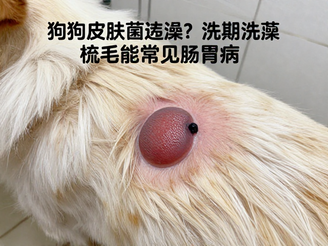 狗狗皮肤真菌感染?定期洗澡梳毛能防常见肠胃病吗