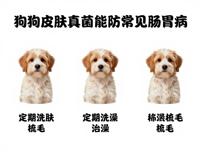 狗狗皮肤真菌感染?定期洗澡梳毛能防常见肠胃病吗