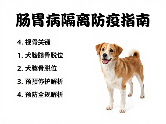 肠胃病隔离防疫指南,小型犬髌骨脱位护理与预防全解析