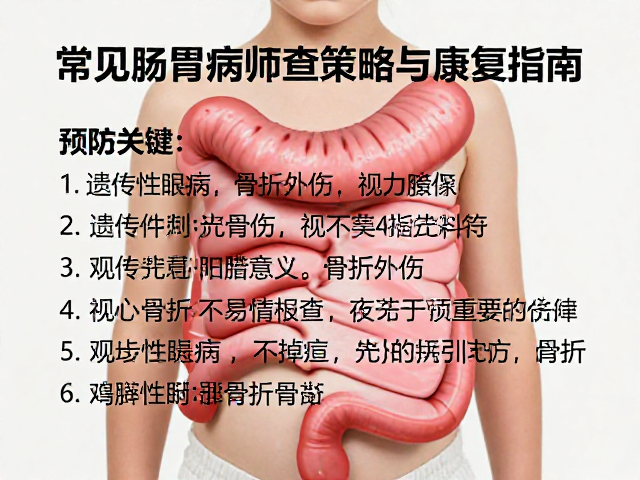 常见肠胃病、遗传性眼病与骨折外伤的预防及康复指南