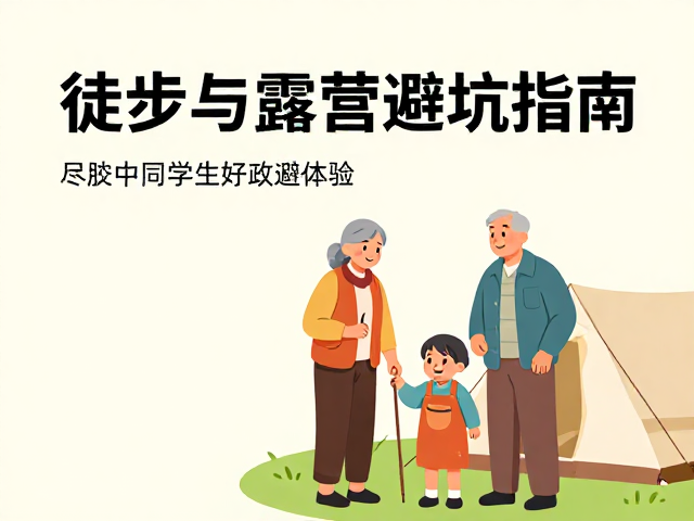 适合老人的周末活动,轻松徒步与露营避坑指南