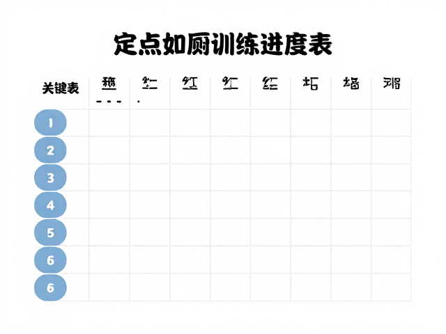 宝宝定点如厕训练进度表,成年期巩固指南,高效养成好习惯