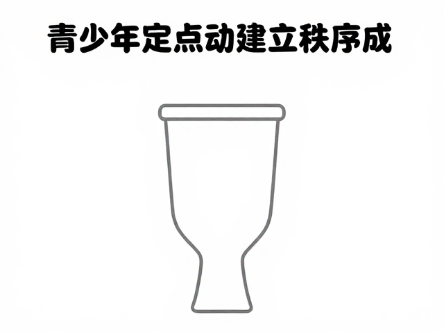 青少年定点如厕与纪律养成,分类收纳助建立秩序感