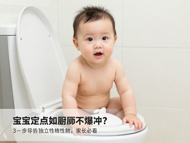 宝宝定点如厕不爆冲？3步引导独立性格，家长必看