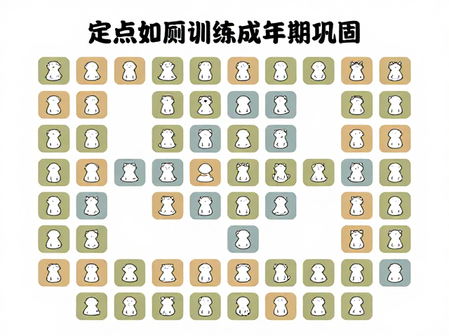 定点如厕训练成年期巩固,用寻物游戏建立自信与习惯