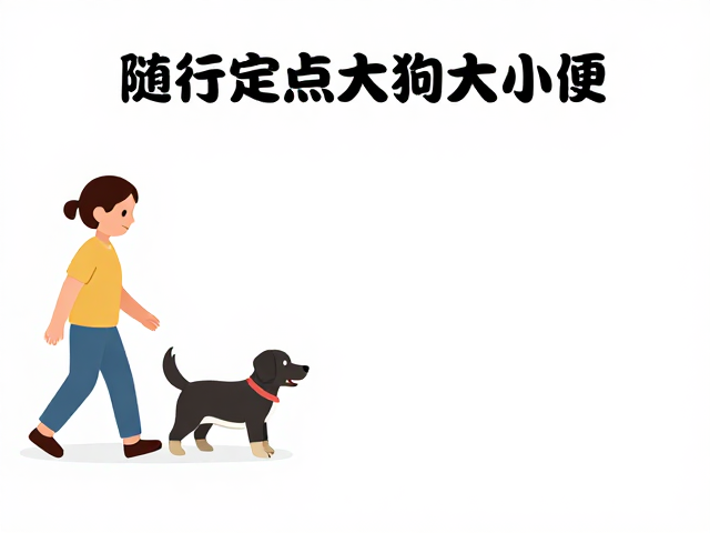 左侧随行定点如厕训练,场景化实战指南,轻松搞定狗狗大小便