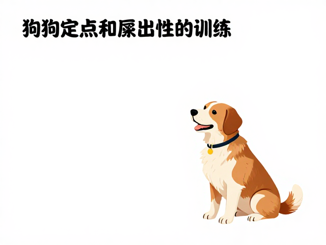 狗狗定点如厕与坐下服从性训练,3步强化指令,快速养成好习惯