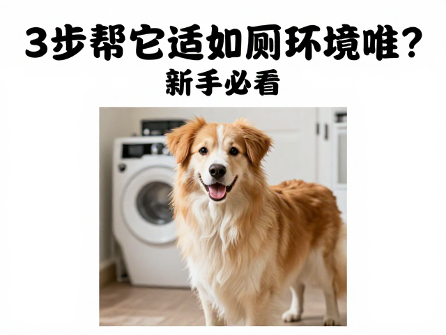 狗狗护食、定点如厕难?3步帮它适应陌生环境,新手必看