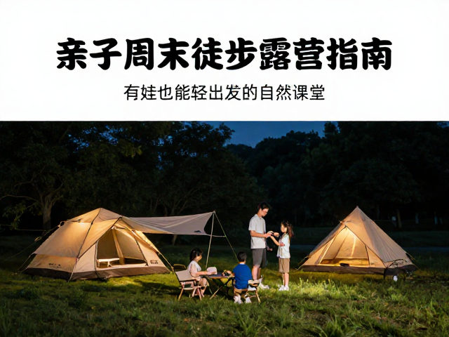 亲子周末徒步露营指南,有娃也能轻松出发的自然课堂