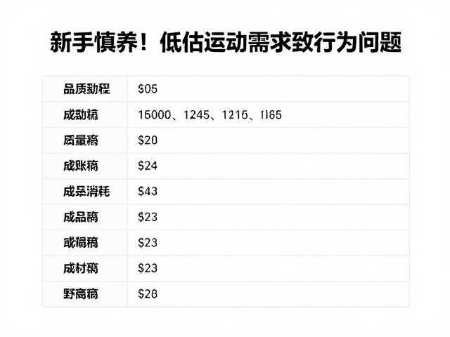 新手慎养!低估运动需求致行为问题,食品消耗成本高