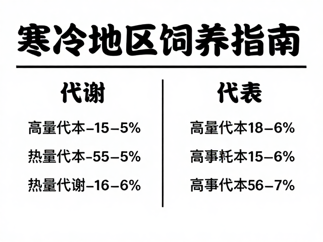 寒冷地区饲养指南,高消耗成本下的宠物选择推荐