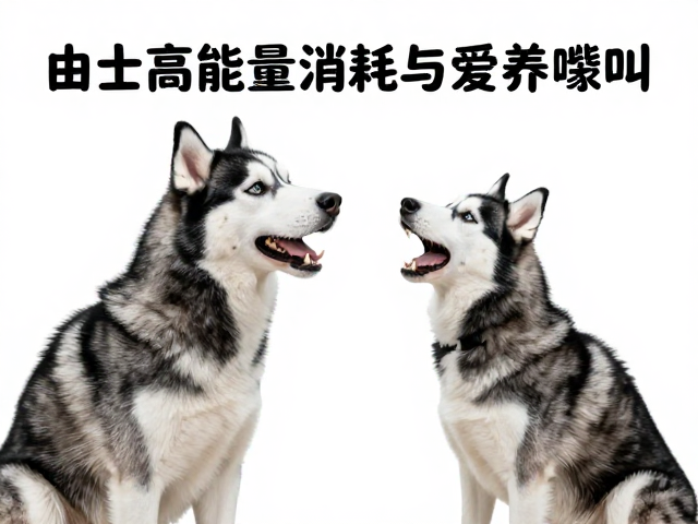 哈士奇饲养指南,如何应对高能量消耗与爱嚎叫的活泼互动