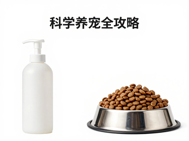 专用狗粮搭配宠物香波与不锈钢餐盘,科学养宠全攻略