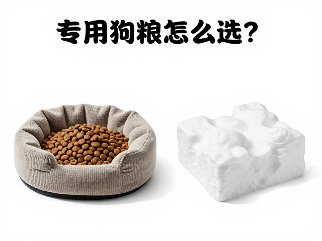专用狗粮怎么选?圆形狗窝与方形狗窝对比,搭配宠物免洗泡沫更省心