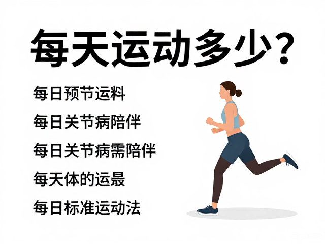 每天运动多少？预防关节病需陪伴，专家建议每日标准运动法