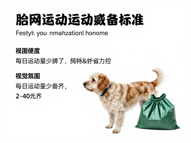 老年犬运动减量标准,每日运动量多少?拾便袋要备齐