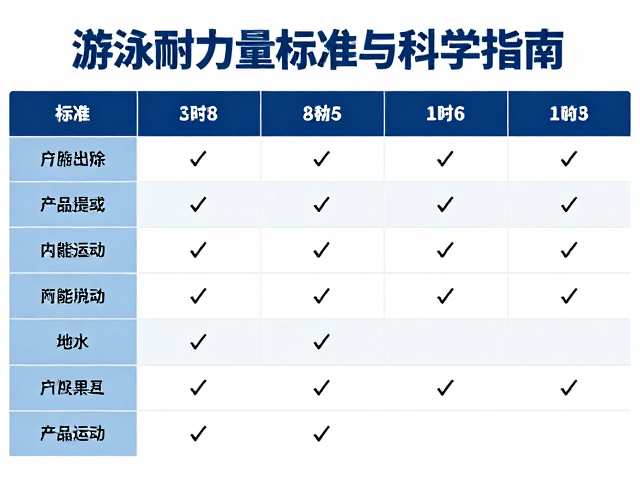 游泳耐力训练助骨骼发育?每日运动量标准与科学指南