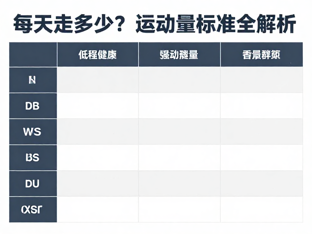 每天走多少?游泳馆运动与低强度散步的运动量标准全解析