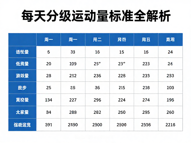 每天走多少?游泳馆运动与低强度散步的运动量标准全解析