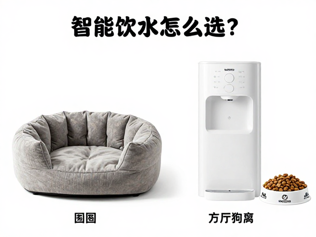 智能饮水机怎么选?圆形狗窝vs方形狗窝对比,搭配专用狗粮更健康