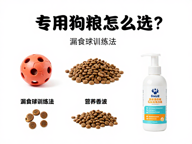 专用狗粮怎么选?漏食球训练法,宠物香波护理全攻略