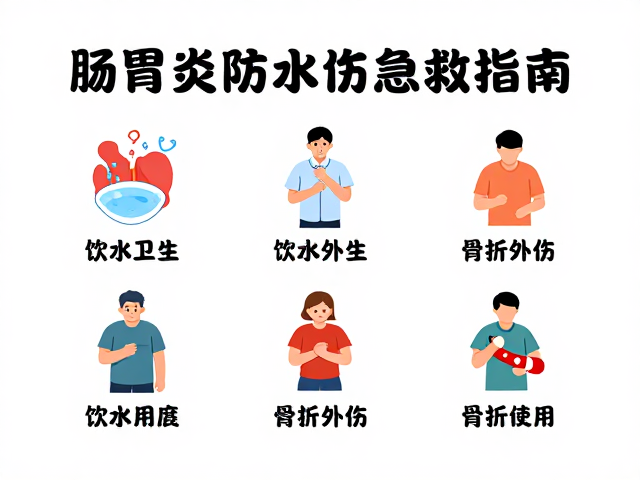 肠胃炎防饮水卫生,骨折外伤急救指南
