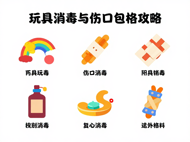 肠胃病护理，玩具消毒与伤口包扎的全攻略