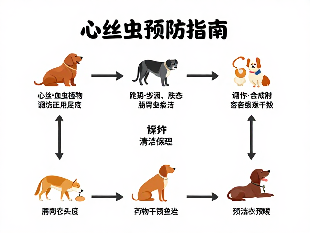 心丝虫预防指南,肠胃疾病护理与宠物玩具清洁全攻略