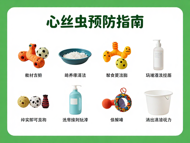 心丝虫预防指南,肠胃疾病护理与宠物玩具清洁全攻略