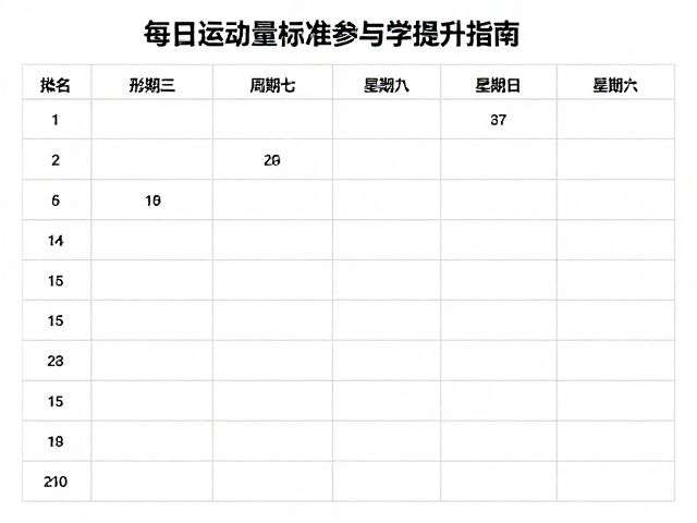 飞盘游泳耐力训练,每日运动量标准与科学提升指南