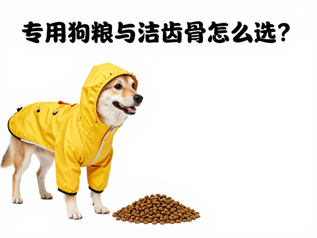 专用狗粮与洁齿骨怎么选？宠物雨衣选购指南
