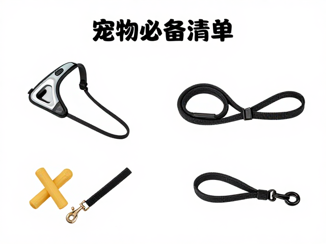宠物必备清单,专用狗粮,伸缩/固定牵引绳及洁齿骨选购指南