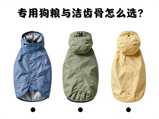 专用狗粮与洁齿骨怎么选？宠物雨衣选购指南