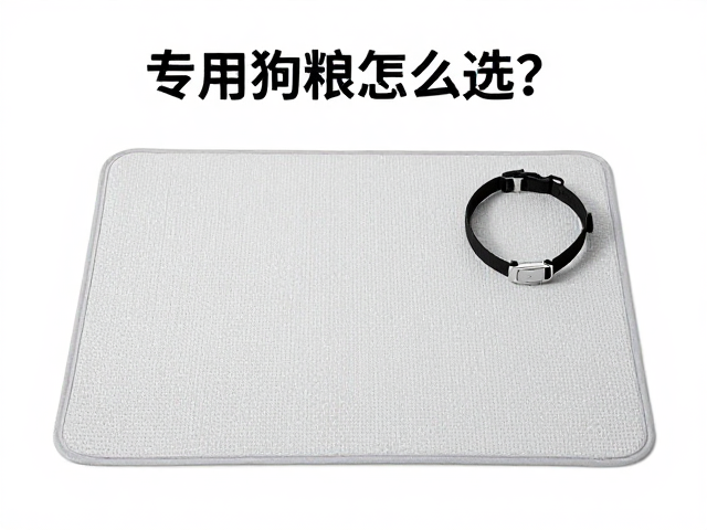 专用狗粮怎么选?定位垫与驱虫项圈搭配指南,养宠更省心