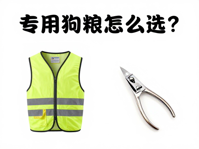 专用狗粮怎么选?反光背心与指甲剪的宠物护理搭配指南