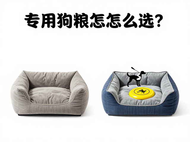 专用狗粮怎么选?圆形方形狗窝对比,搭配飞盘遛狗指南
