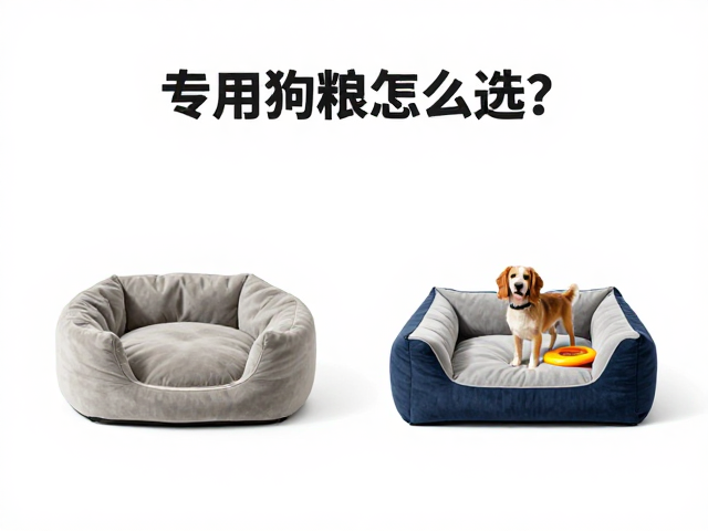 专用狗粮怎么选?圆形方形狗窝对比,搭配飞盘遛狗指南